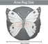 Tummy ABREEZE Butterfly Baby Round Play Pad Crawling Mat Blanket Time Mat Rug for Kids Children Toddlers Bedroom