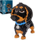 Dachshund Micro Building Block Set, 2100 Pieces Animals Dog Mini Bricks Kit, Cute Birthday Gifts for Adults and Teens