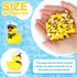 RoundFunny 150 Pcs Mini Cruise Resin Ducks Bulk Yellow Tiny Cruise Ship Duck Figurines Small Tiny Funny Sailing Toys