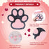 FauKait 1pcs Toys,5.5 Cat Paw Squishy in Big Cute Kawaii fufu Squishies,Sticky Squeeze Cat Paw Fur Ball,Super Soft
