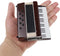 Dselvgvu Miniature Accordion with Case, Collectible Musical Instrument Replica for Dollhouse Decoration (Red)