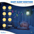Bubzi Co Sound Machine, Portable Unicorn Soother & Night Light Projector, Comforting Electronic Infant Toddler Sleep