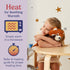 warmies Microwavable & Weighted Stuffed Animals, Red Panda - Heated Stuffed Animal Plushie for Warmth & Comfort - Cute