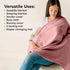 4-Pack Muslin Swaddle Blankets for Boys, Girls - Organic Baby Swaddles for Newborns, Soft & Breathable Receiving Baby