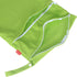 2pcs Pack Damero Cute Travel Baby Wet and Dry Cloth Diaper Organizer Bag(Large, Green+Light Blue)