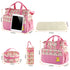 5PCS Set Moclever Diaper Bag Tote for Baby Essentials Large Baby Bags for Mom, Waterproof Maternity Bags with Bottle