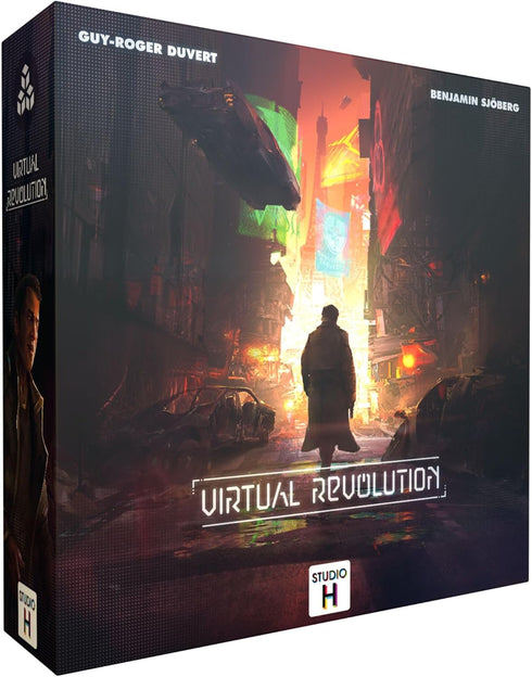 Virtual Revolution Strategy Board Game for Ages 14+, 2 to 4 Players, 90 Minutes of Play