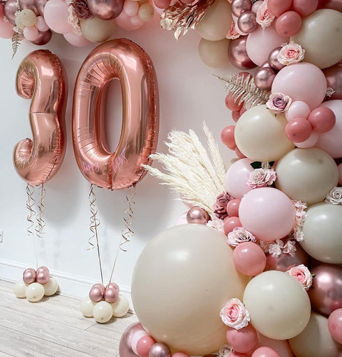 Pink Balloons 12 Inch, 50 Pcs for Baby Shower, Happy Birthday, Gender Reveal, Wedding Party Decoration