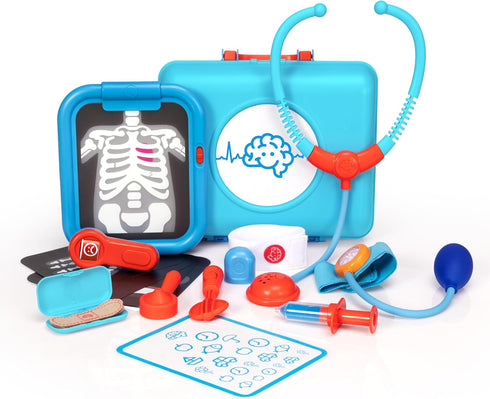 Fat Brain Toys Pretendables Doctor Playset, Pretend Play Toys, Kids Doctor Play