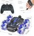 New Gesture Sensing RC Stunt Car with Lights Music, Hand Gesture Control 360° Spins for Boys 6-12