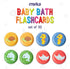 30-Pack, 2.25-Inch merka Bath Toys Flash Cards - EVA Foam, Multicolor - Baby Bath Toys & Memory Matching Game & Bathtub