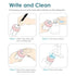 4pcs. Maymom Screw Lids Aka Travel Caps with Rewritable Sealing Disc Compatible with Avent, Maymom Wide Mouth Bottles;