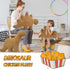 TVVPGG 23 Dino Nugget Plush,Large in Dino Nugget Pillow Stuffed Toy, Funny Dino Chicken Nuggets Pillow Gifts for Kids