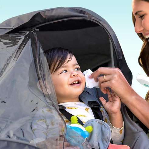 V2/Vista V3/Cruz/Cruz V2 Performance Rain Shield, Rain Cover Fits for UPPAbaby Vista/Vista Stroller, Protect from