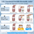 HASHMUST 3-in-1 24H 360 11oz 8oz 27oz Breast Milk Cooler for Cooling, Breastmilk Chiller with Bottle & Baby Food