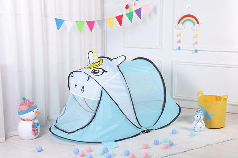 Kids Play Tents – Large Collapsible Indoor/Outdoor Tent for Boys Girls Gift, Pop Up Playhouse Toys for Age 1+