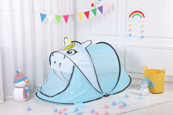 Kids Play Tents – Large Collapsible Indoor/Outdoor Tent for Boys Girls Gift, Pop Up Playhouse Toys for Age 1+