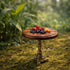 LUOZZY 1:12 Miniature Wooden Round Table Model for Dollhouse Accesories Miniature Side Table Dollhouse Furniture