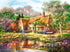 3000 Countryside, C-300365-2 CASTORLAND Piece Jigsaw Puzzles, Twilight at Woodgreen Pond, Charming Nook, Pond, Adult