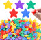 Chuangdi 500 Pcs Star Erasers Bulk Mini Erasers for Kids School Awards, Colorful Fun Erasers for Party Favors