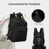 Backpack Backpack CEI-CEI Diaper Bag Large Baby Diaper Bag Water-resistant Travel Diaper for Boys Girls Newborn