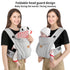 New Upgrade Ergonomic Baby Carrier Newborn Toddler Wrap Carrier,Hands Free Baby Sitting Support
