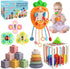 Vinlon Montessori Toy Set for Toddler Aged 6+ Month -Sensory Fine Motor