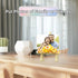 WULOBOOI Set, 14+ Mini Flowers Picture Frame Building Desk Decor Block Easel for Message Stickers and Painting Photo