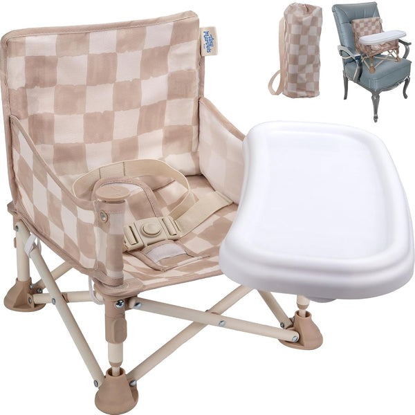Tiny Marvels Portable 3-in-1 Baby Chair, Cozy Booster Seat, Baby Seat with