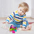 Building Bricks 121 Pieces 2x4 Multi-color, Creative Block Toys Compatible with Classic Building Blocks (Pink, Blue,