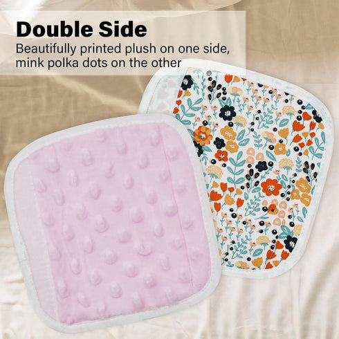 2Pcs Baby Car Seat Neck Cover for Kids, Children Seat Belt Cushion Cute Cartoon Pattern, Comfortable Soft Belt Pads