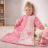 2-Way 2.0, 9-12 12-18 4 Soft,Cozy Baby Sleep Sack - Long Sleeve Cotton Velvet Wearable Blanket for Girl and Toddlers