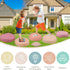 6Pcs Non-Slip Balance Stepping Stones for Kids, Toddler Jumping Stepping Stones for Indoor or Outdoor Play