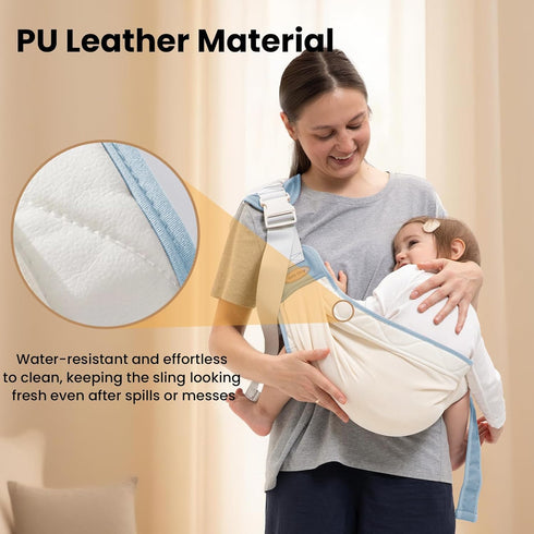 25-60 lbs Baby Carrier Newborn to Toddler, Baby Sling Carrier, Toddler Carrier with Adjustable Straps, Soft Padded