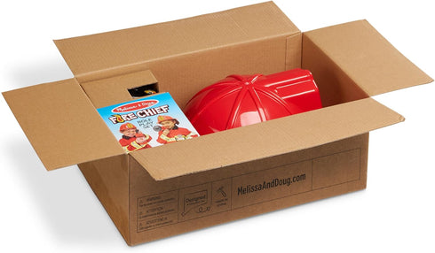 Set Melissa & Doug Fire Chief Role Play Costume Dress-Up
