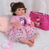 BABESIDE 13 Pcs Baby Doll Clothes - Accessories for 17-20 Inch Dolls, Feeding & Care Set with Clothes & Magic Bottle