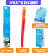 Giant Bubble Wand Bubbles for Kids Big Bubble Wand Huge Rope 1 Pack with Bubble Solution Powder
