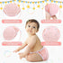 Cozypower 10 Pairs Waterproof Plastic Pants for Toddlers Reusable Plastic Diaper Covers Potty Training Underwear