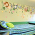iMagitek 90.94" 62.59" Large Jungle Animals Tree Wall Decals Safari Animals Climbing Trees Wall Stickers Elephant