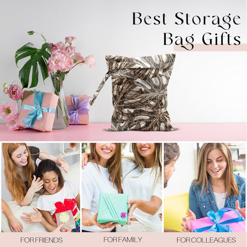 zcyxuuw 12.6 10.2 Wet Bag, Wet Dry Bag, Wet Bag for Swimsuit, Travel, Beach, Pool, Diapers, Dirty Yoga Gym Clothes