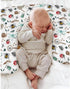 Hunt Baby Nursing Pillow Covers for Boy Girl Bees Snails Dragonflies Nursing Slipcovers for Breastfeeding Pillows