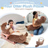 Pillow,39.5" Tezituor Long Otter Plush Giant Otter Stuffed Animal Soft Cuddly Sea Otter Long Body Pillow Sleeping