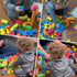 138 Set, 18+ 1-3 Foam Blocks for Toddlers, Pieces EVA Soft Stacking Building Blocks Toy Early Learning Construction