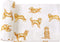 LifeTree Baby Swaddle Blankets with Golden Retriever Dog, 70% Viscose Bamboo and 30% Cotton, 47" x 47"