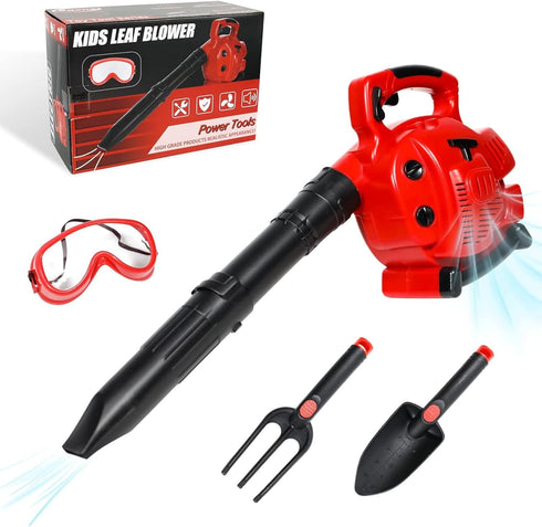 Sistracia Kids Leaf Blower Toy Tool Pretend Play Series, Toy Leaf Blower for