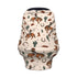 Sozzjile Western Car Seat Covers Baby Multi-Use Car Seat Canopy Carrier Cover, Breathable Breastfeeding Cover Western