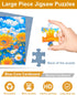 6 Pack 48 Yigney Large Piece Jigsaw Puzzles for Seniors Alzheimer Products for Elderly Dementia Activities Memory Game