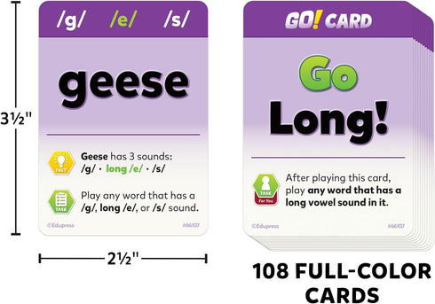 Teacher Created Resources It’s GO Time! Game - Phonics (EP66107) for Educational Fun