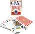Yuanhe Jumbo Giant Playing Card Deck - 8X11 Inch Large Oversized Cards - Super Big Game Theme Full Deck - For Kids, Adults, Casino Party Decorations
