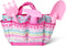 Melissa & Doug Sunny Patch Pretty Petals Gardening Tote Set with Tools